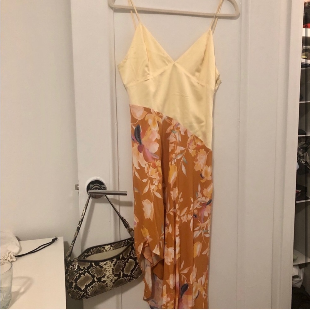 Song of style syd midi dress revolve